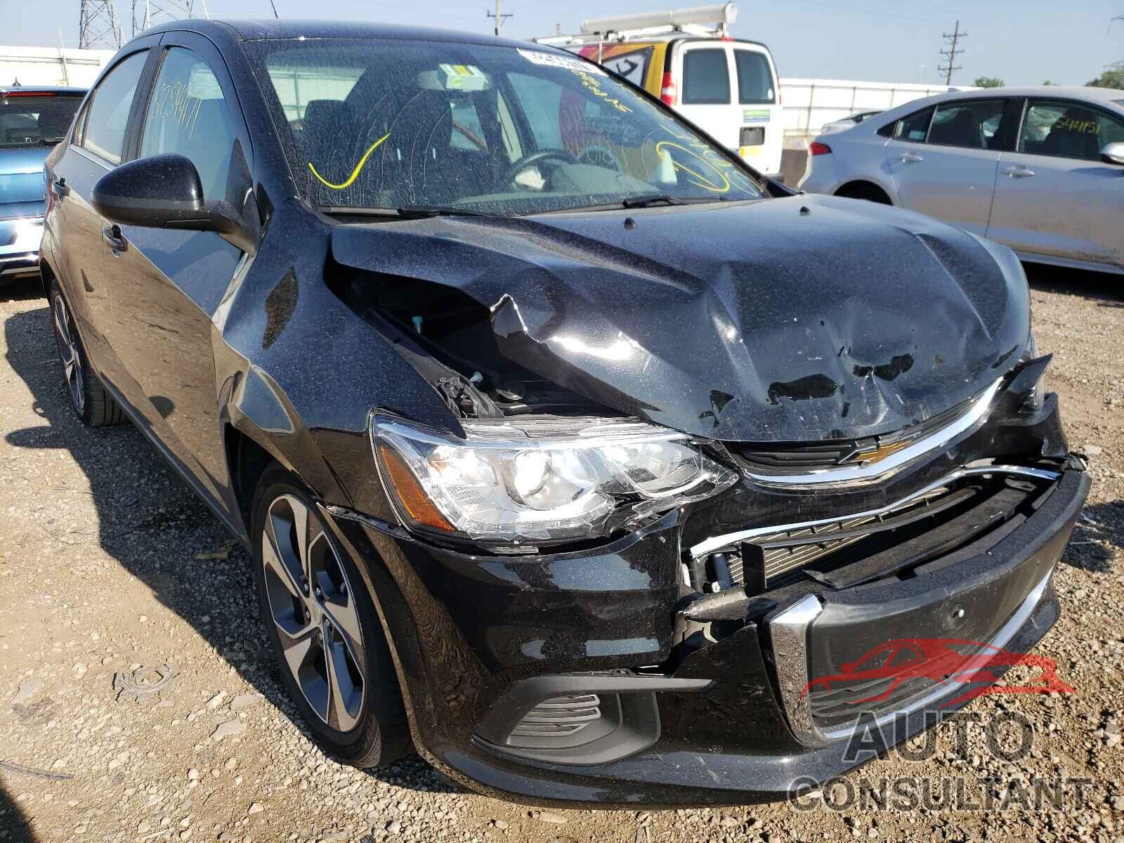 CHEVROLET SONIC 2020 - 1G1JF5SB5L4113978