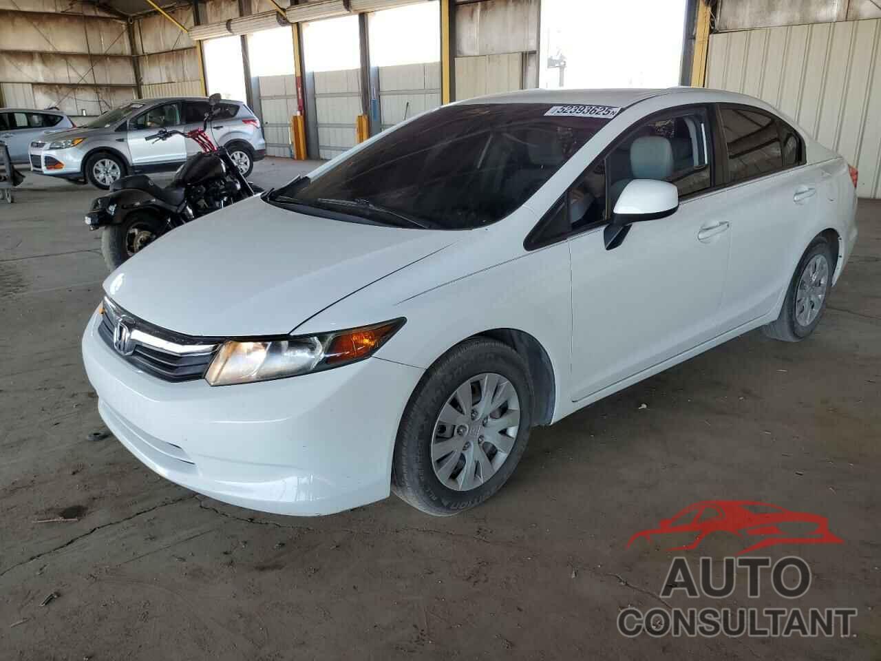 HONDA CIVIC 2012 - 2HGFB2F57CH605069