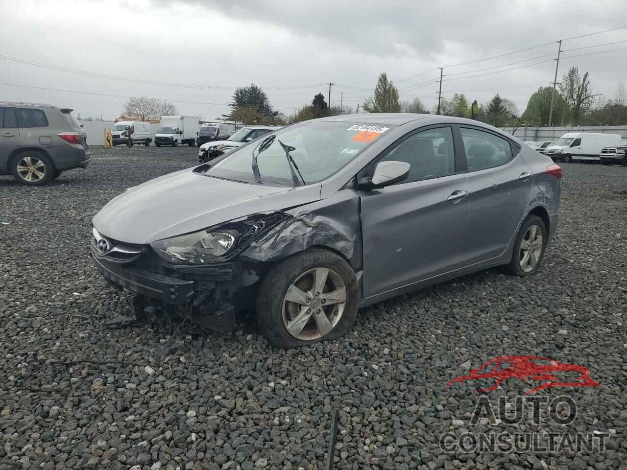 HYUNDAI ELANTRA 2013 - KMHDH4AE4DU526993