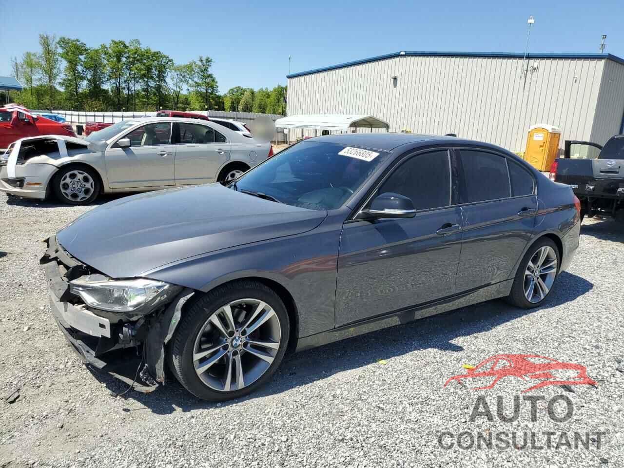 BMW 3 SERIES 2013 - WBA3C1C5XDF435500
