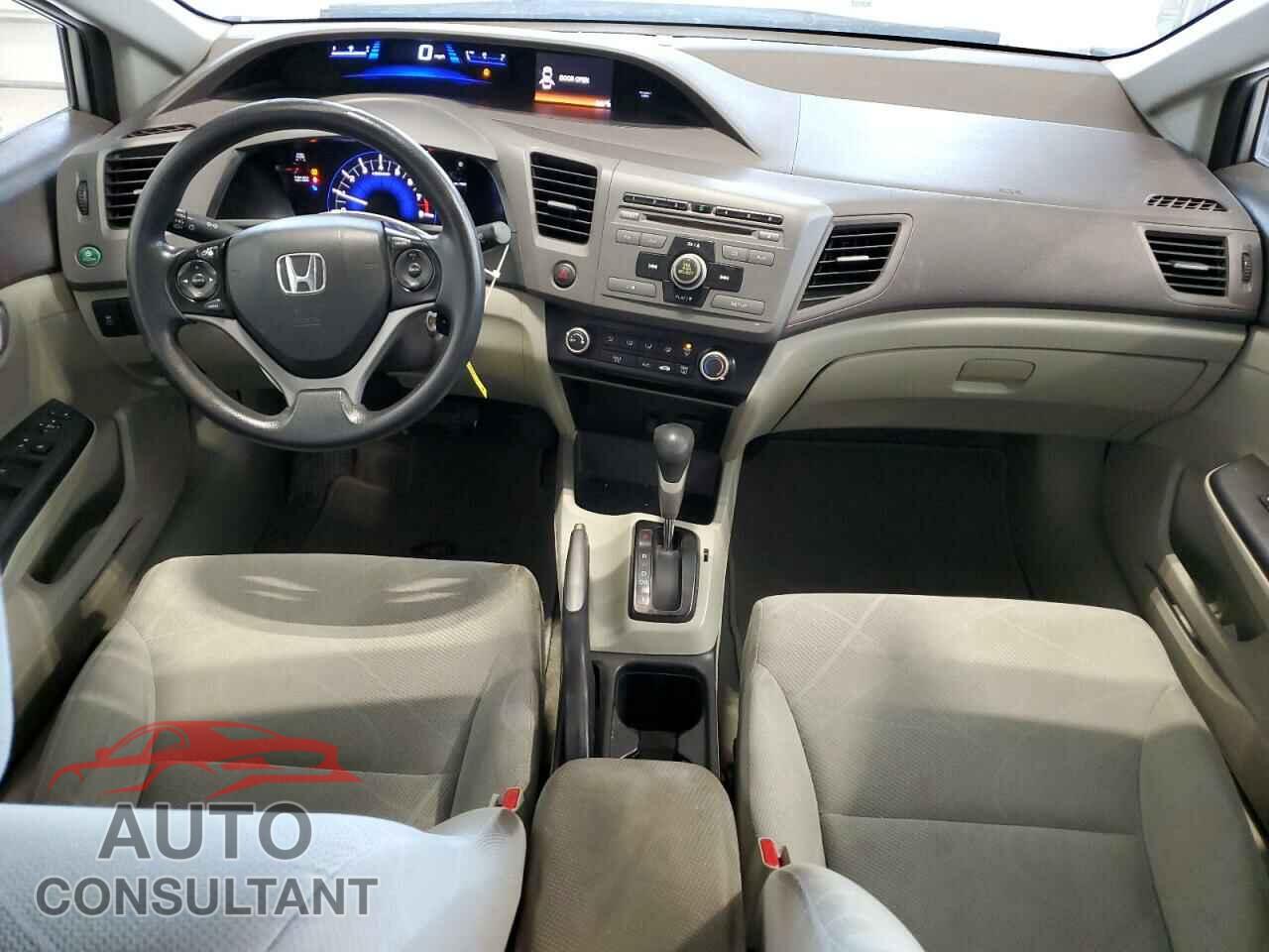 HONDA CIVIC 2012 - 19XFB2F58CE306376