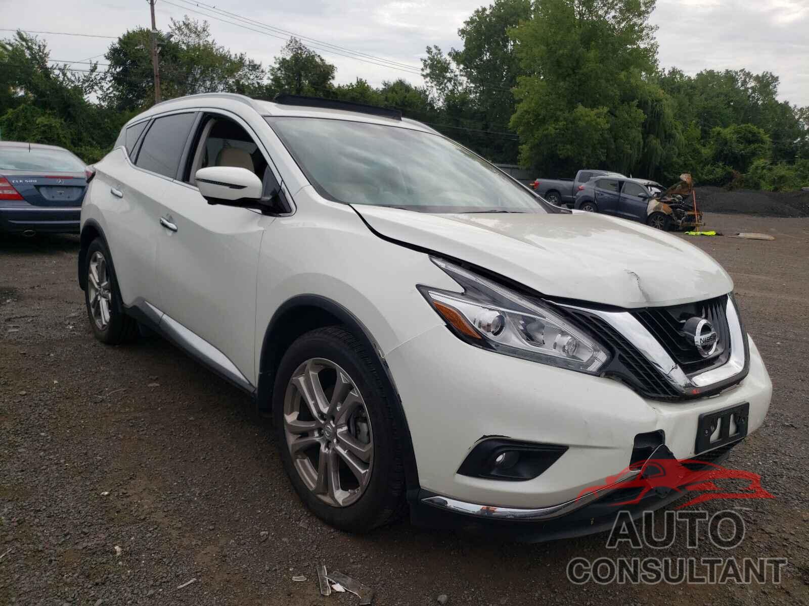 NISSAN MURANO 2018 - 5N1AZ2MH0JN139762