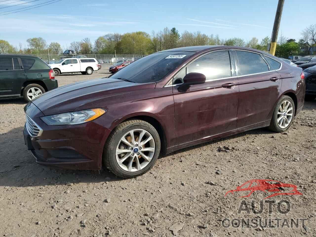 FORD FUSION 2017 - 3FA6P0HDXHR240929