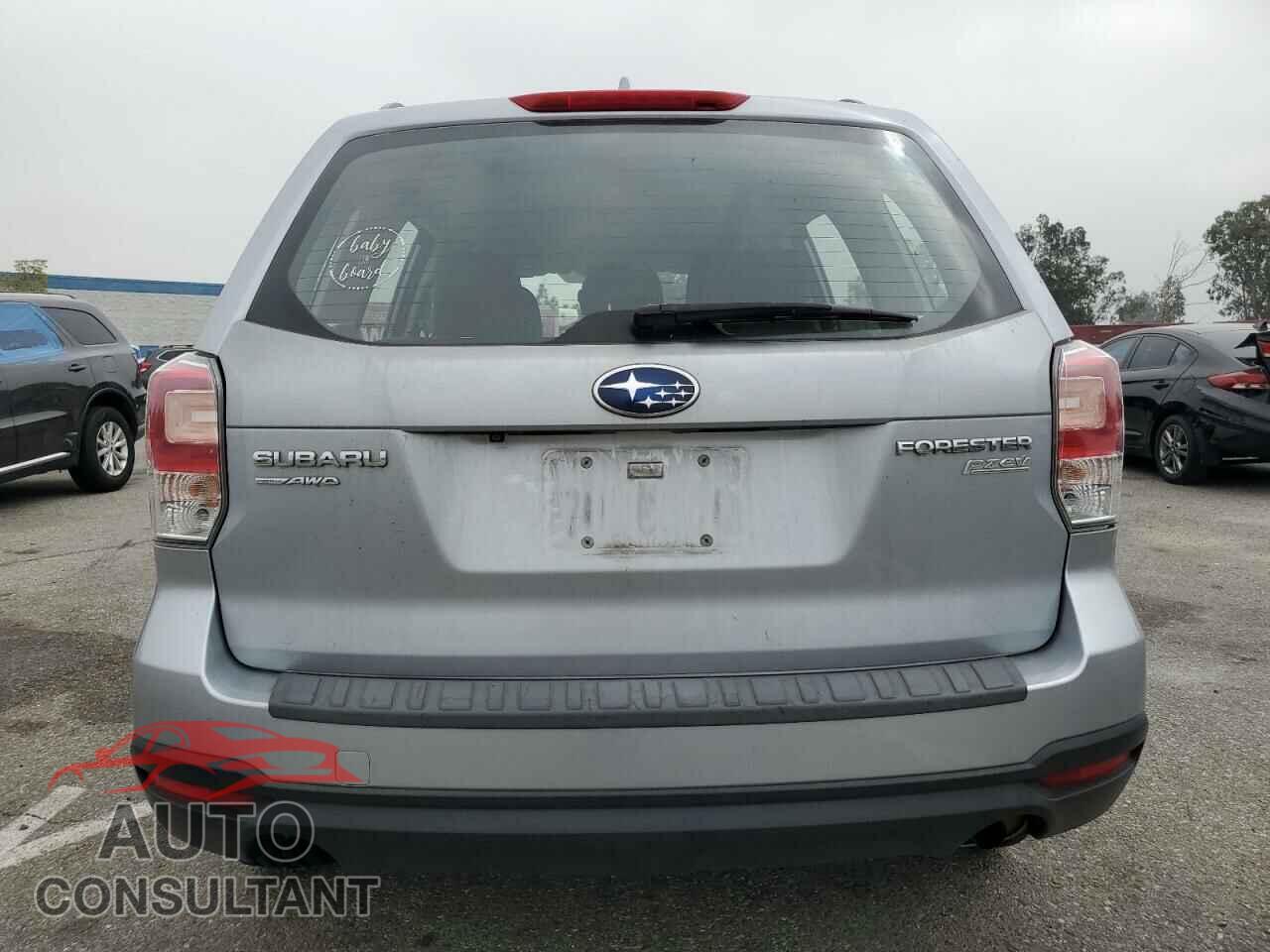 SUBARU FORESTER 2017 - JF2SJABC8HH416962