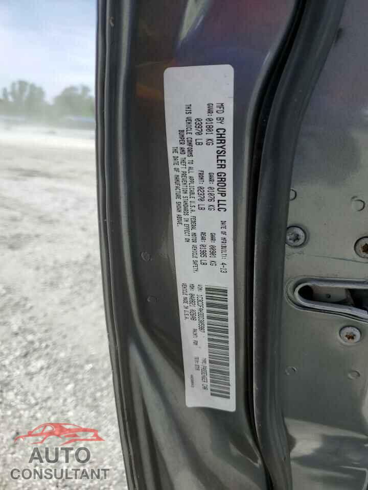 DODGE DART 2013 - 1C3CDFAH3DD305987