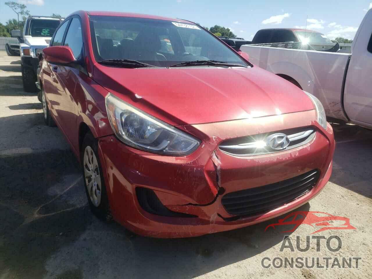 HYUNDAI ACCENT 2016 - KMHCT4AE9GU003595