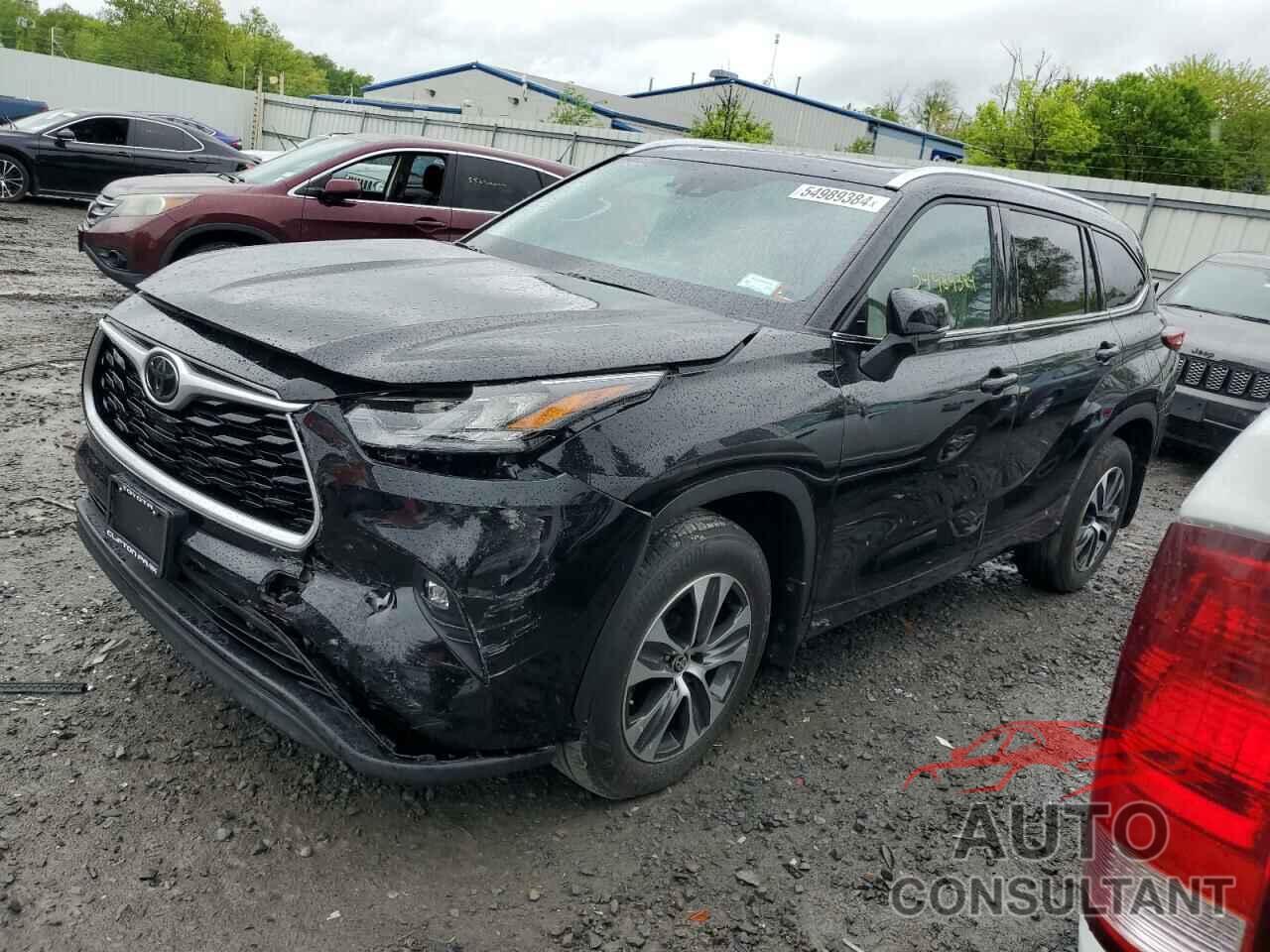 TOYOTA HIGHLANDER 2020 - 5TDHZRBH5LS054640