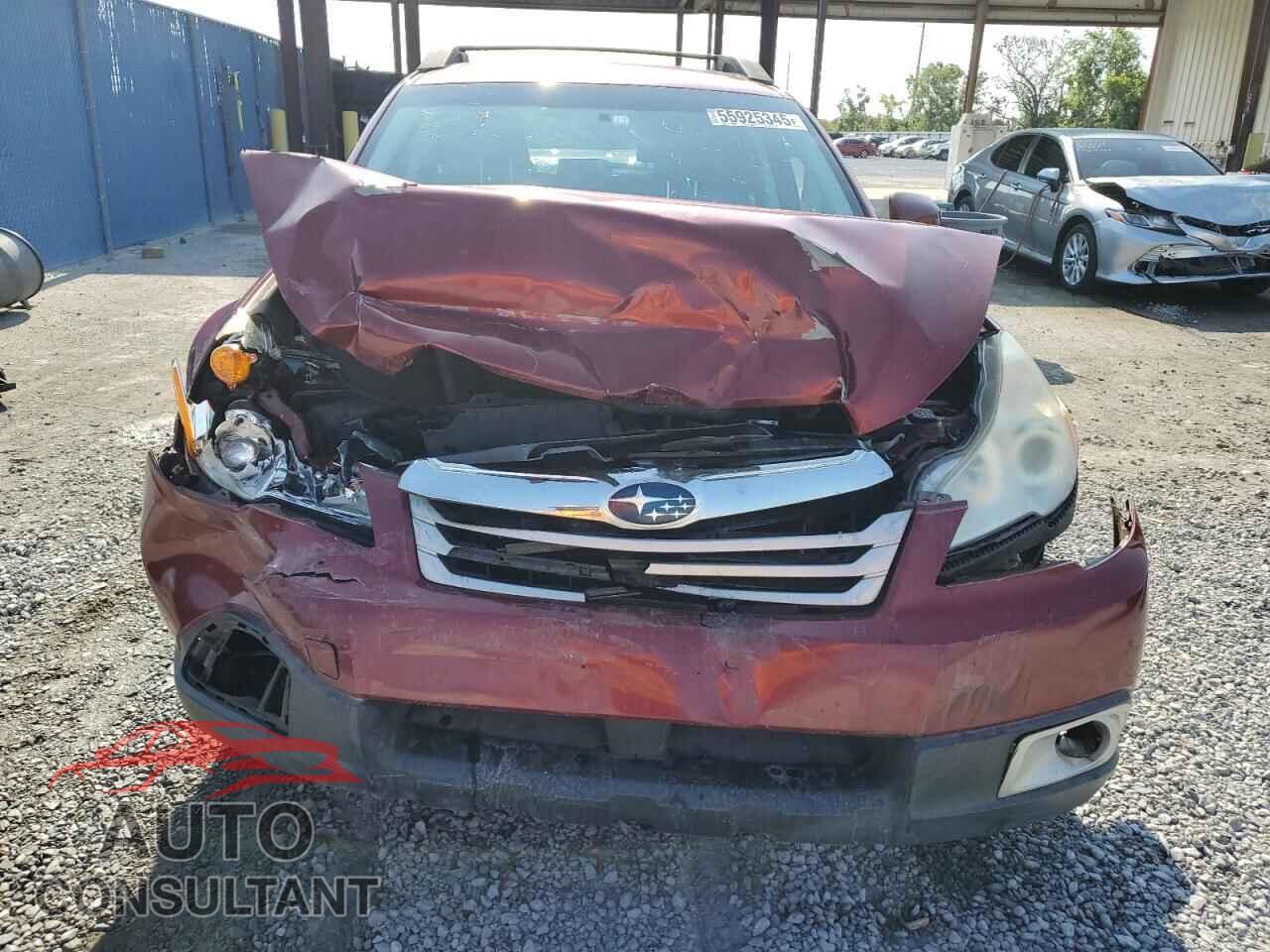 SUBARU OUTBACK 2012 - 4S4BRBCC1C3231729