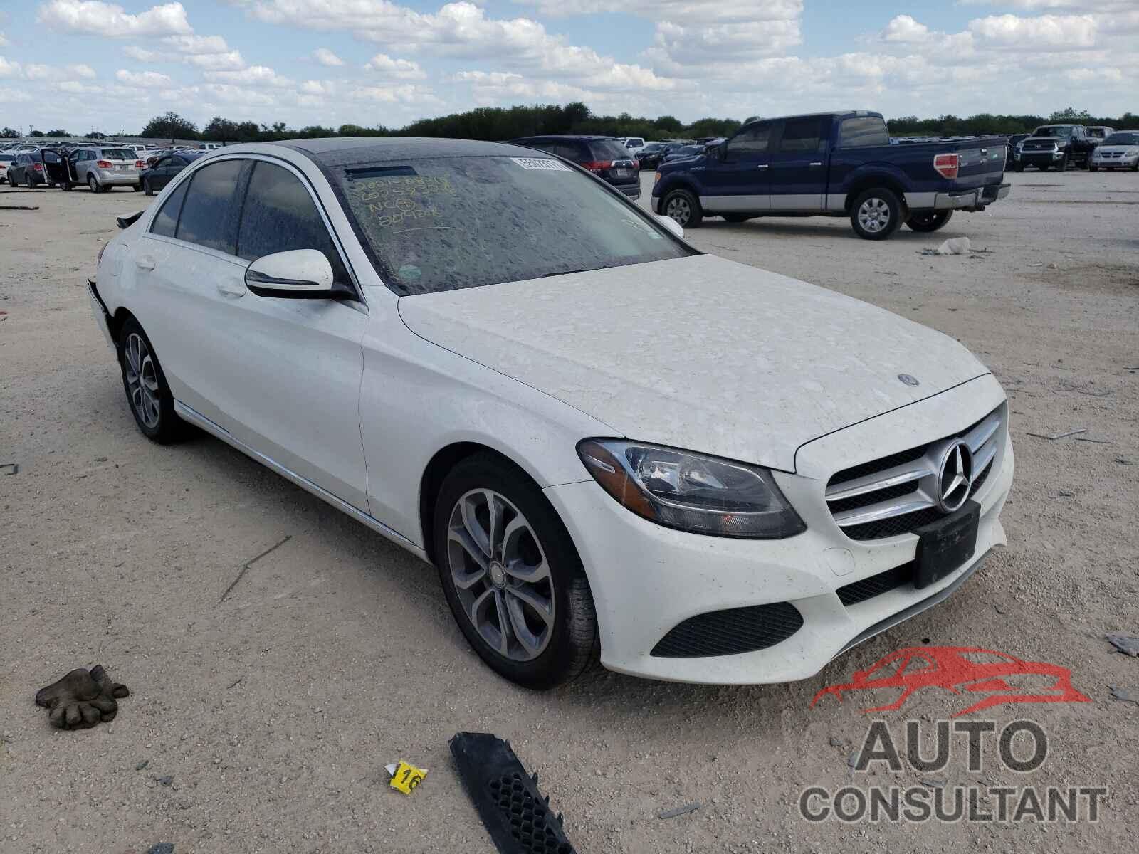 MERCEDES-BENZ C-CLASS 2017 - 55SWF4JB6HU201428