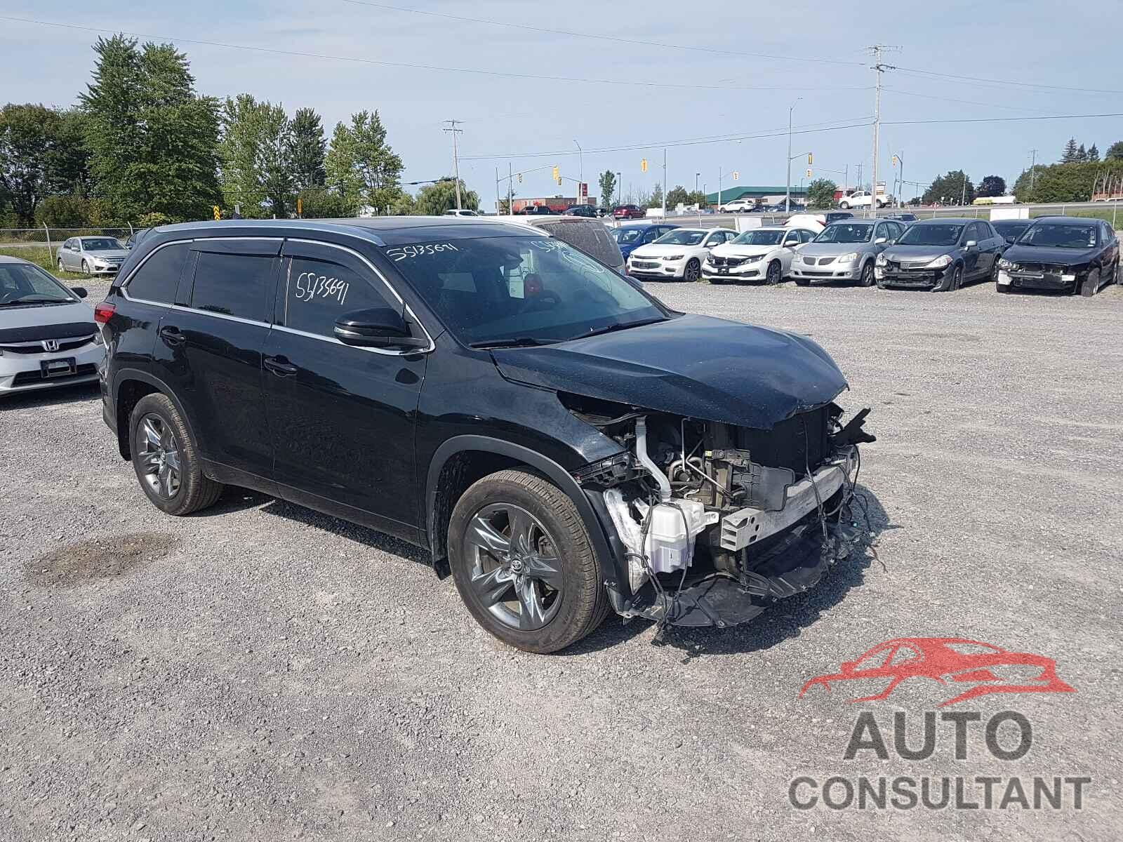 TOYOTA HIGHLANDER 2017 - 5TDDZRFH4HS388450