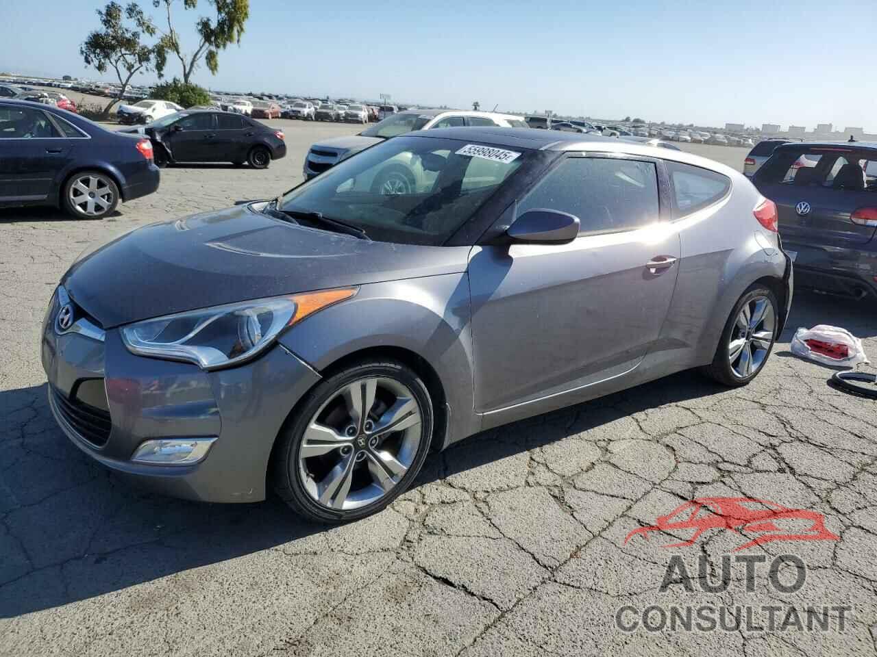 HYUNDAI VELOSTER 2012 - KMHTC6AD9CU079542
