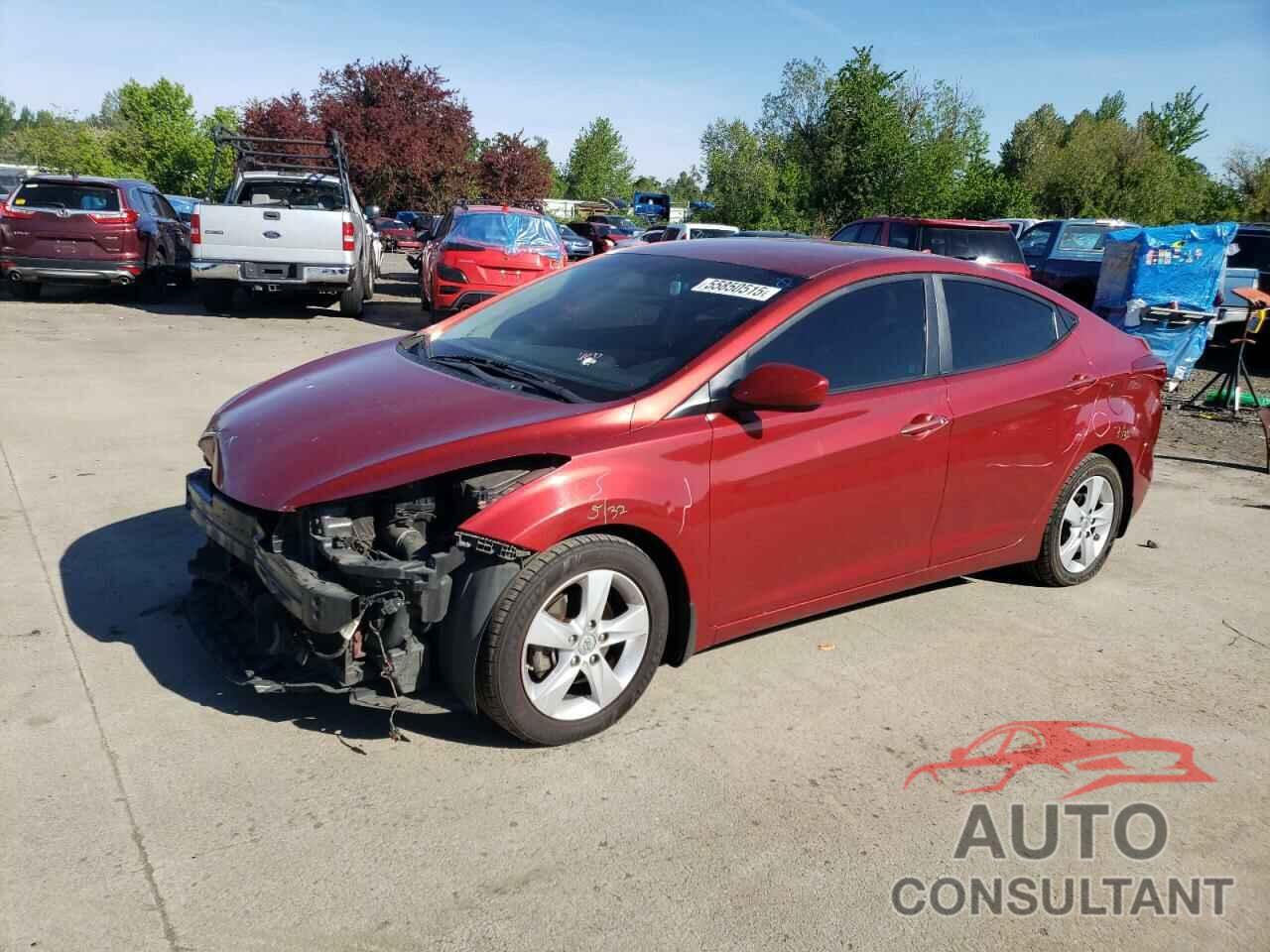 HYUNDAI ELANTRA 2013 - 5NPDH4AE6DH259287