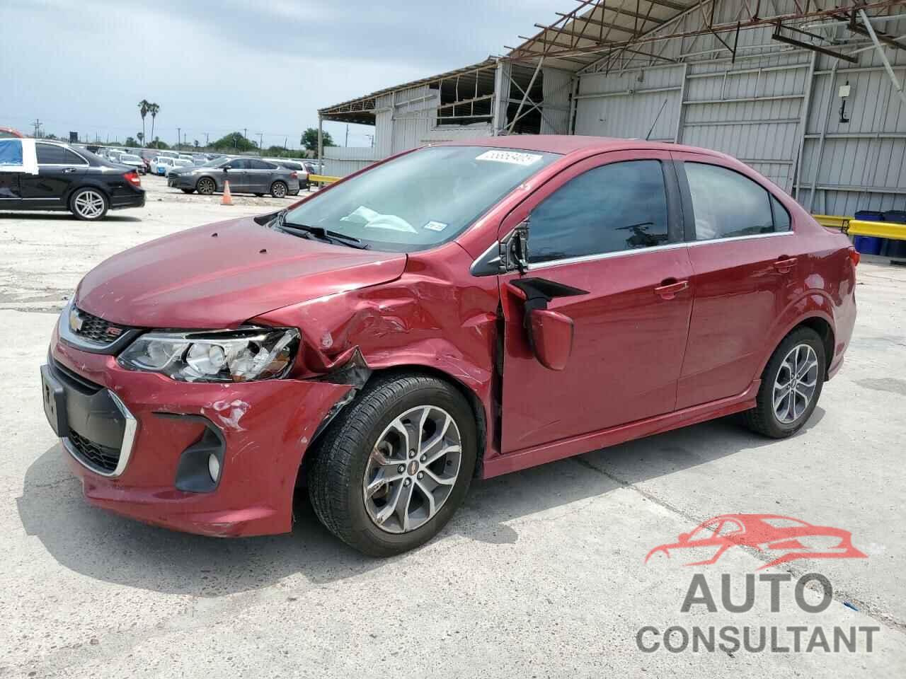 CHEVROLET SONIC 2017 - 1G1JD5SH1H4124848
