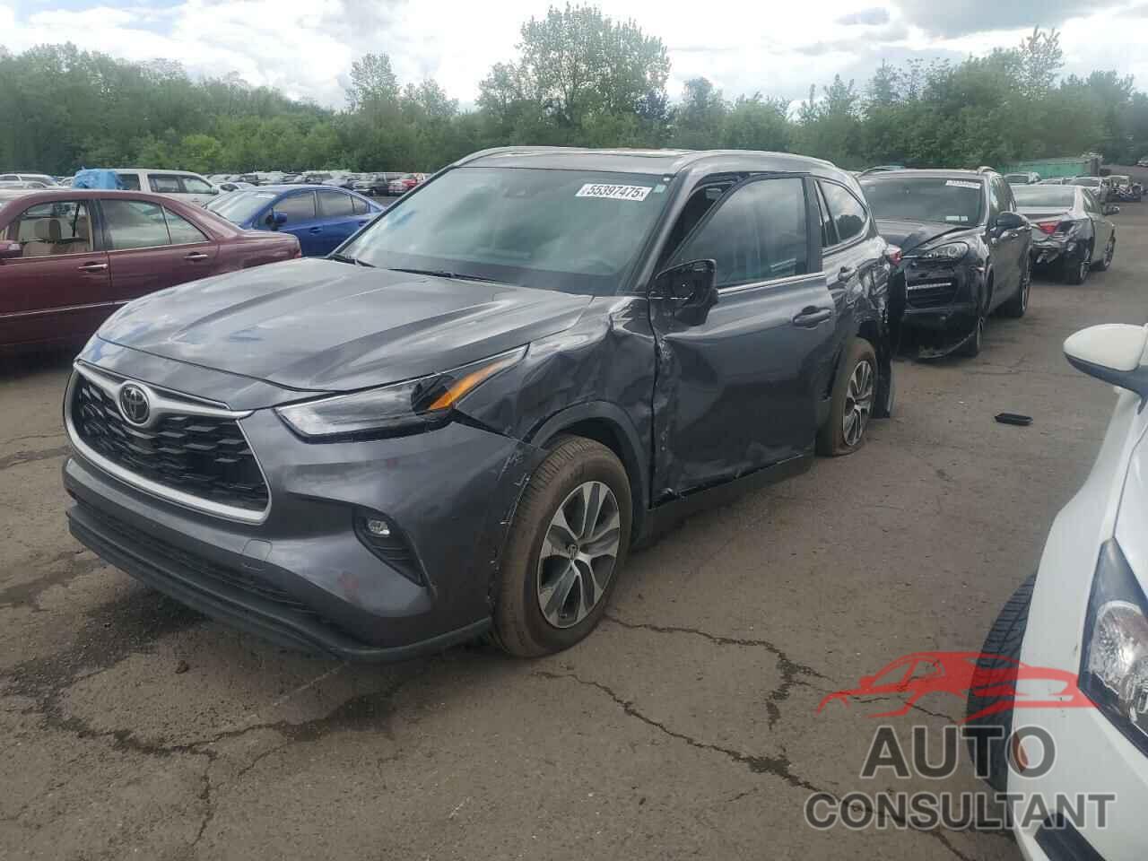 TOYOTA HIGHLANDER 2023 - 5TDKDRAH1PS038530