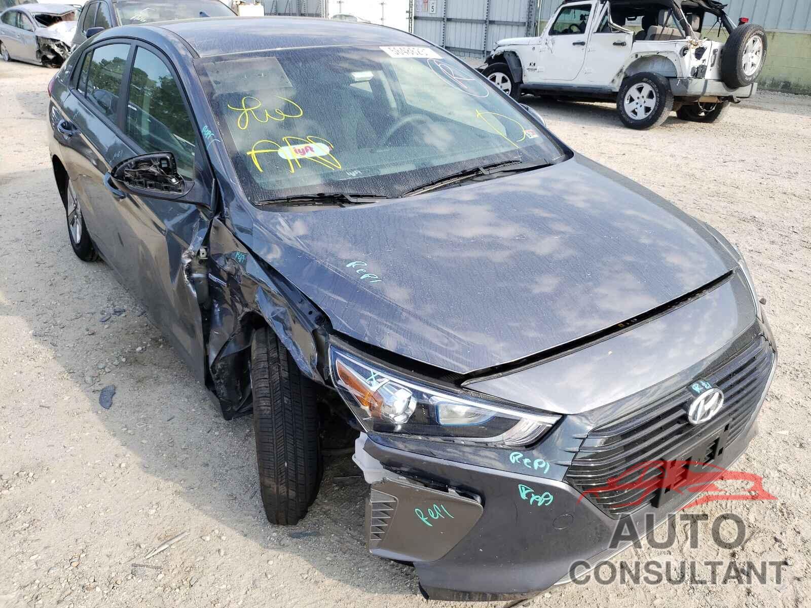 HYUNDAI IONIQ 2019 - KMHC65LC8KU179071