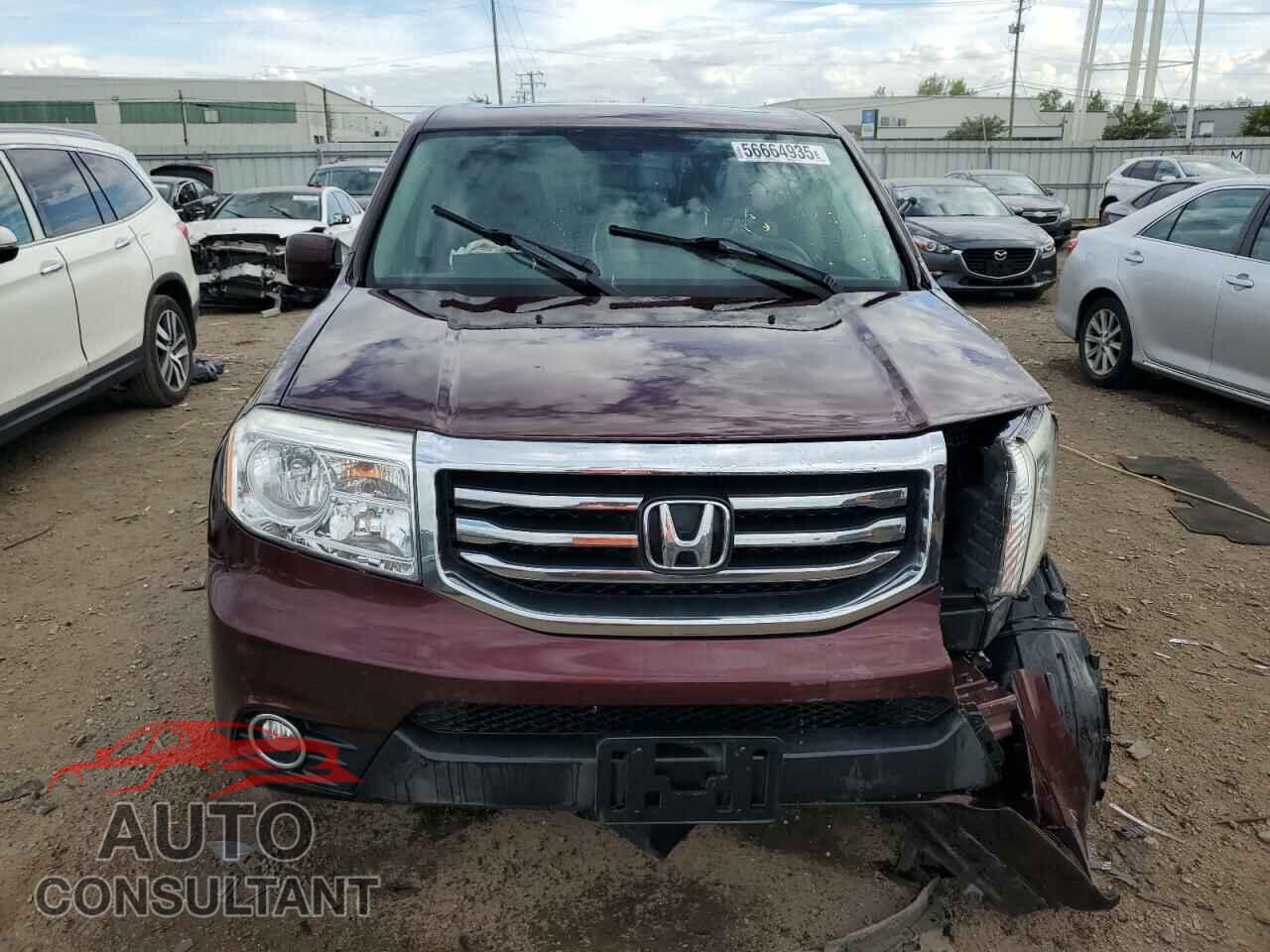HONDA PILOT 2013 - 5FNYF4H55DB044978