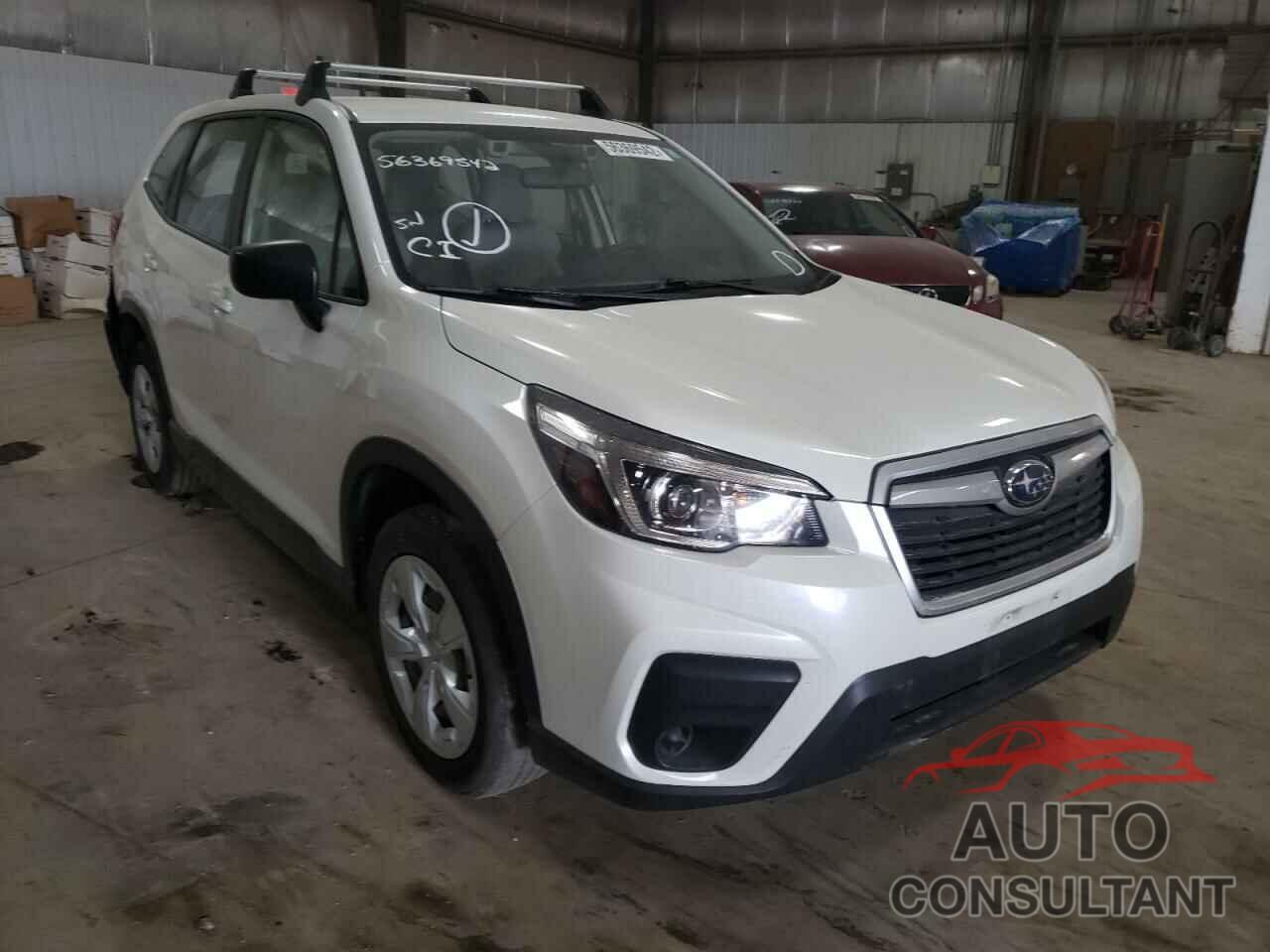 SUBARU FORESTER 2019 - JF2SKAAC8KH582288
