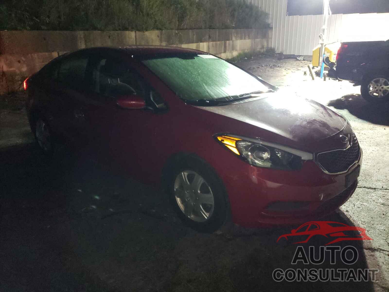 KIA FORTE 2016 - KNAFK4A63G5568185