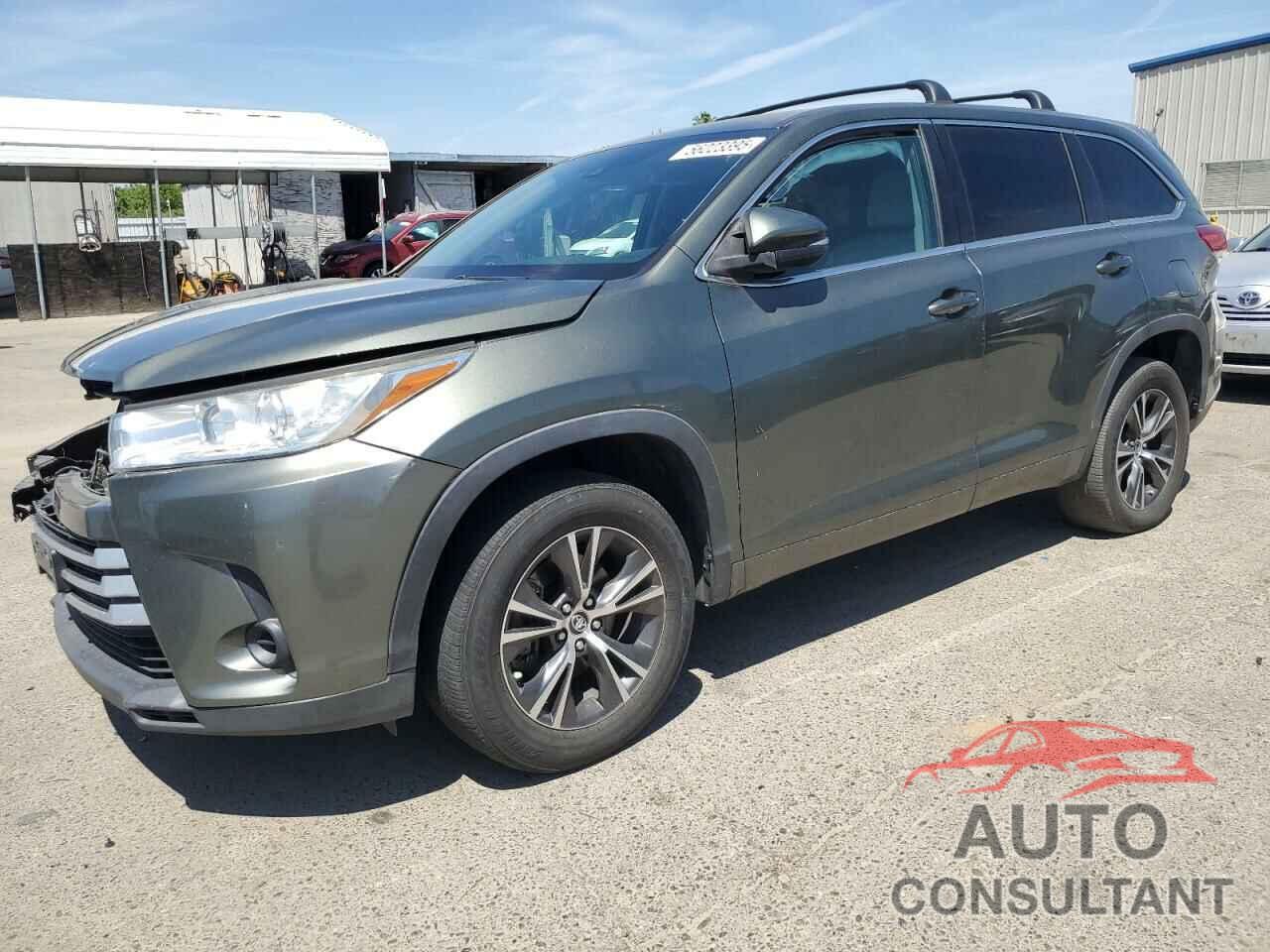 TOYOTA HIGHLANDER 2017 - 5TDZZRFH0HS206619