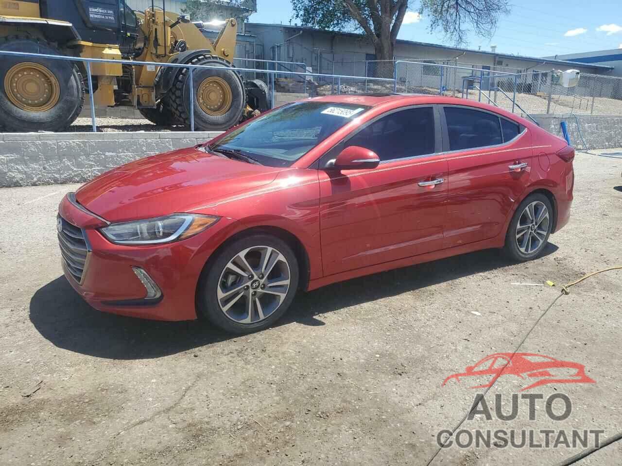 HYUNDAI ELANTRA 2017 - 5NPD84LF9HH098459
