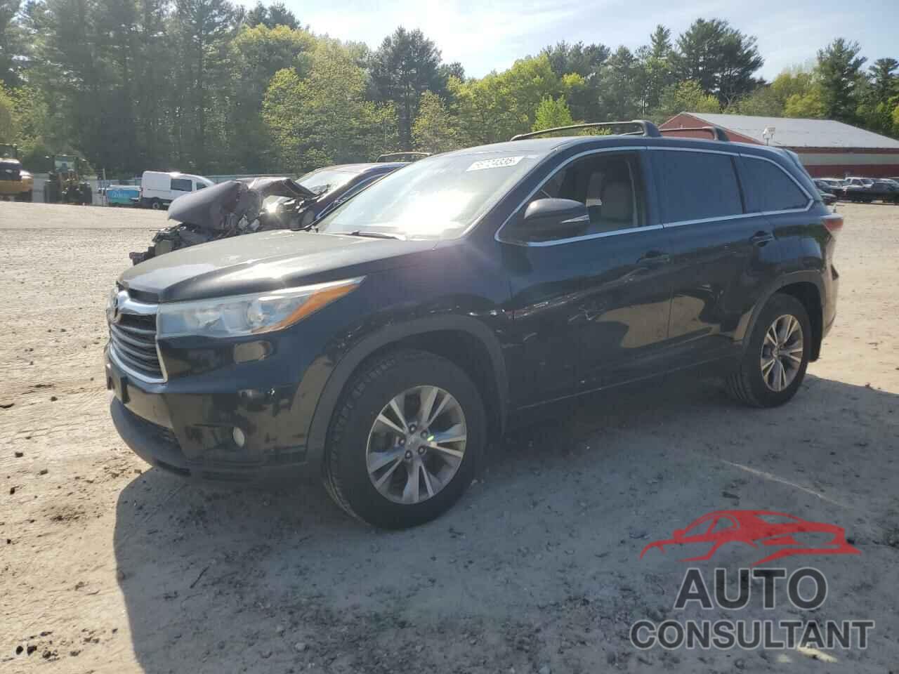TOYOTA HIGHLANDER 2015 - 5TDBKRFH8FS126522