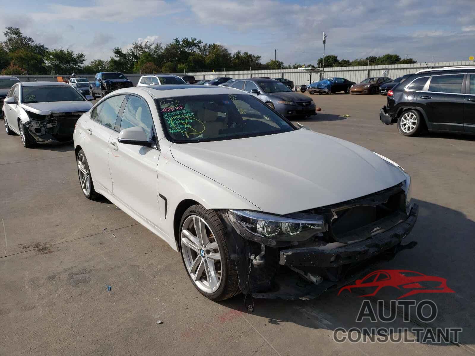 BMW 4 SERIES 2018 - WBA4J1C58JBG77539