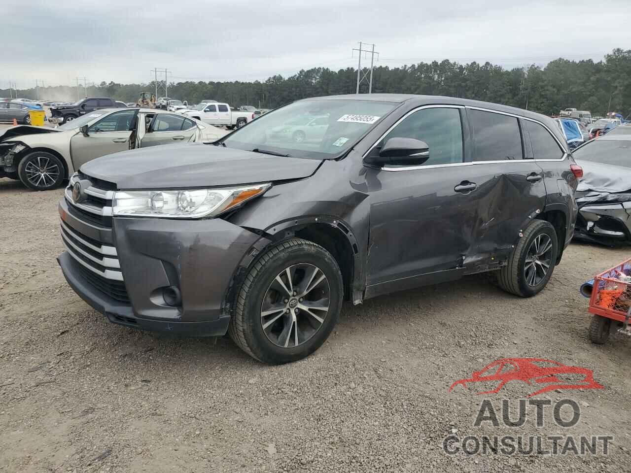 TOYOTA HIGHLANDER 2018 - 5TDZARFHXJS035987