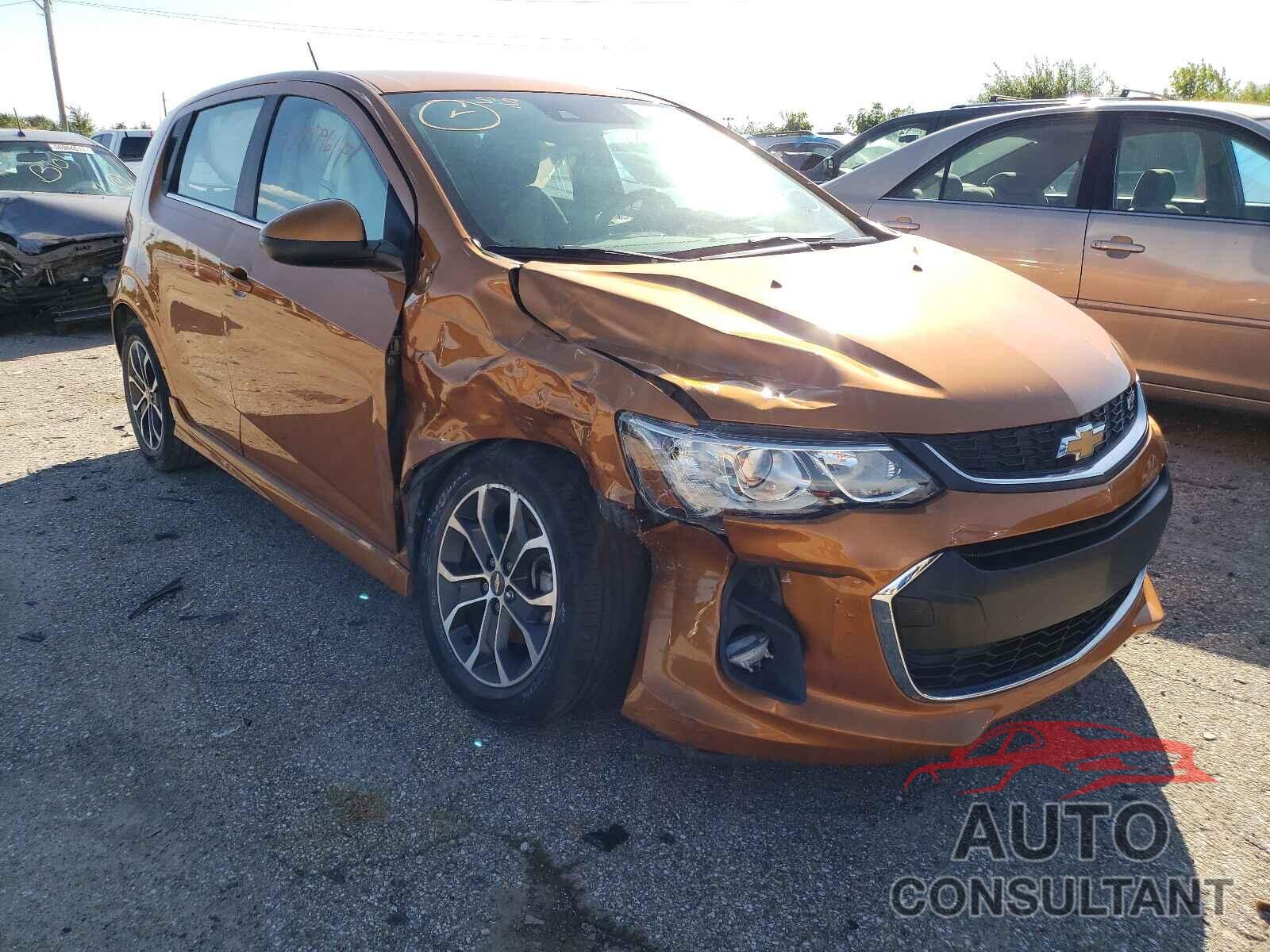 CHEVROLET SONIC 2017 - 1G1JD6SH5H4120663