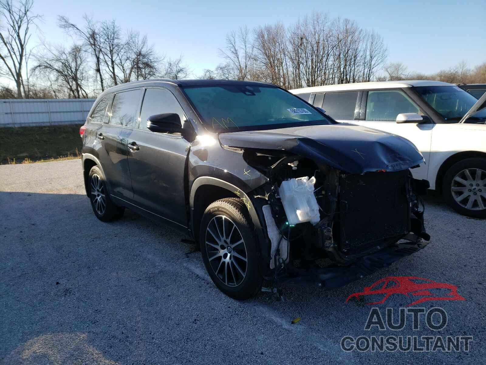 TOYOTA HIGHLANDER 2017 - 5TDJZRFHXHS407831