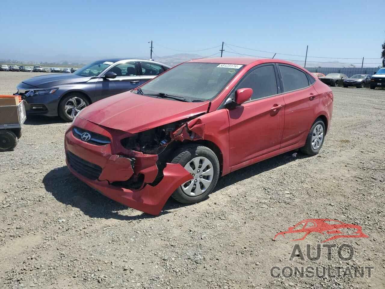 HYUNDAI ACCENT 2016 - KMHCT4AE6GU066329