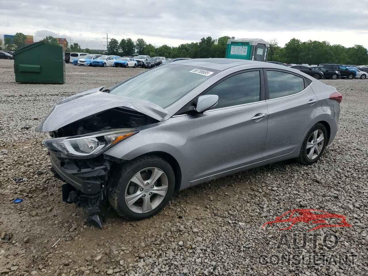 HYUNDAI ELANTRA 2016 - KMHDH4AE9GU521020