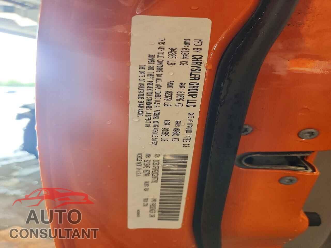 DODGE DART 2013 - 1C3CDFBA2DD287791