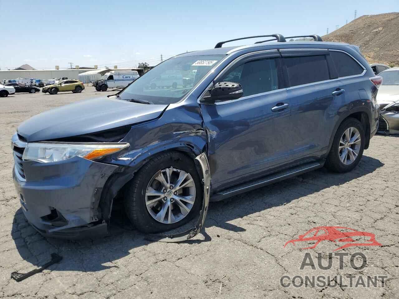 TOYOTA HIGHLANDER 2015 - 5TDKKRFH8FS074664