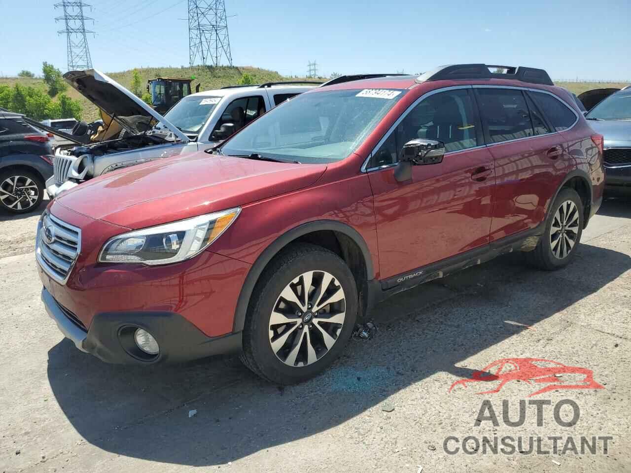 SUBARU OUTBACK 2016 - 4S4BSBNC2G3204773