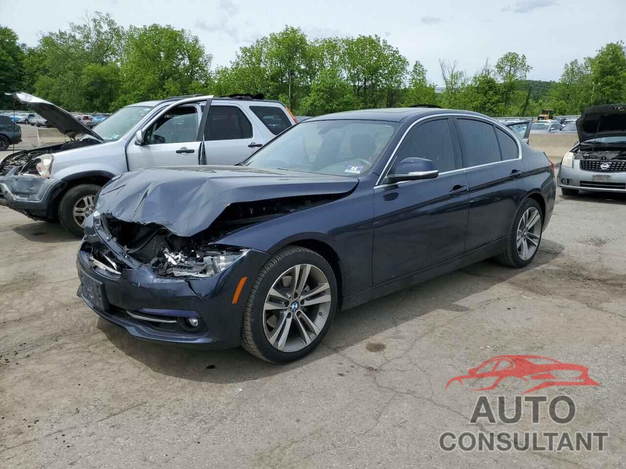 BMW 3 SERIES 2017 - WBA8D9G31HNU65104