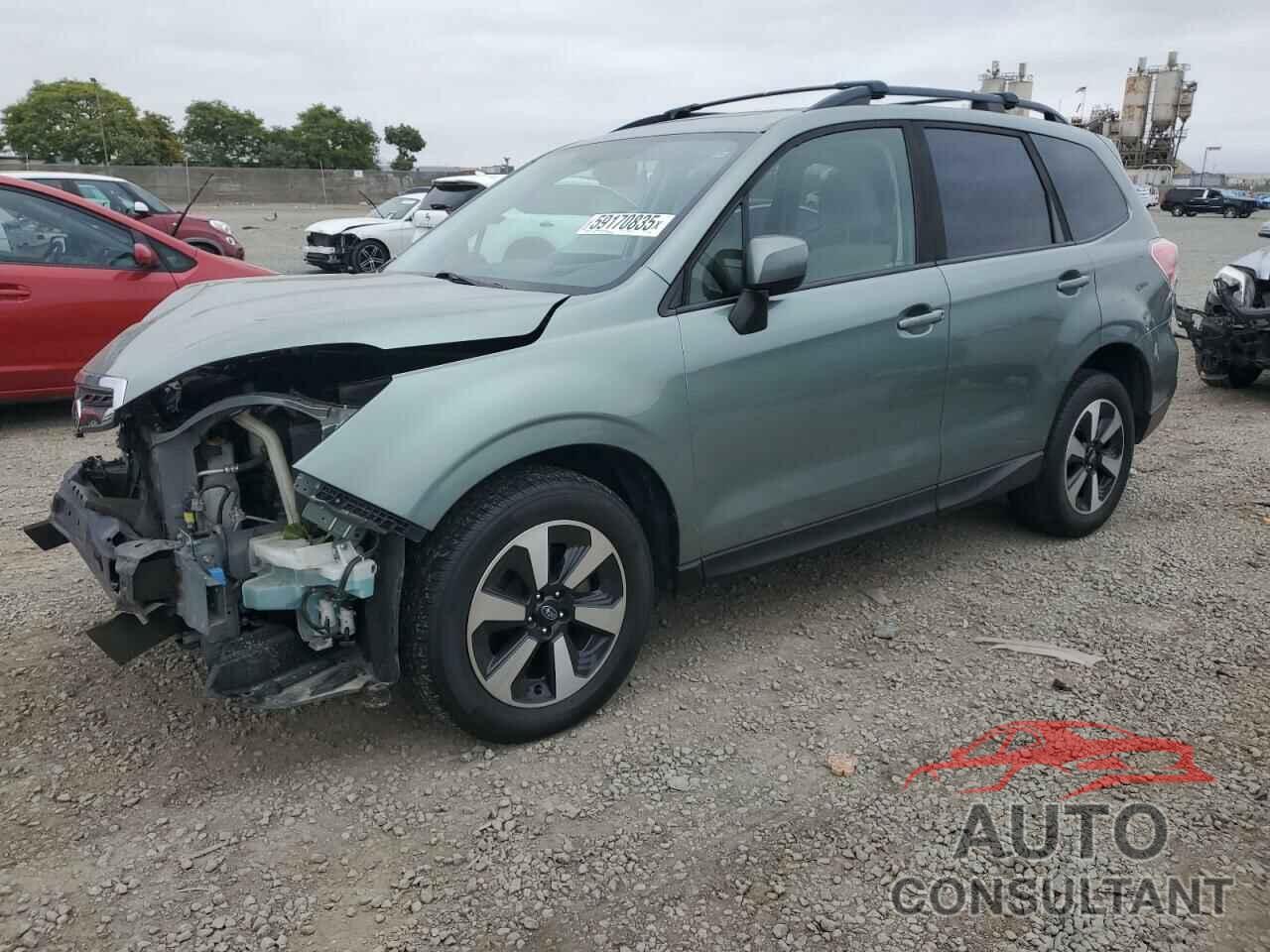 SUBARU FORESTER 2018 - JF2SJAEC5JH510833