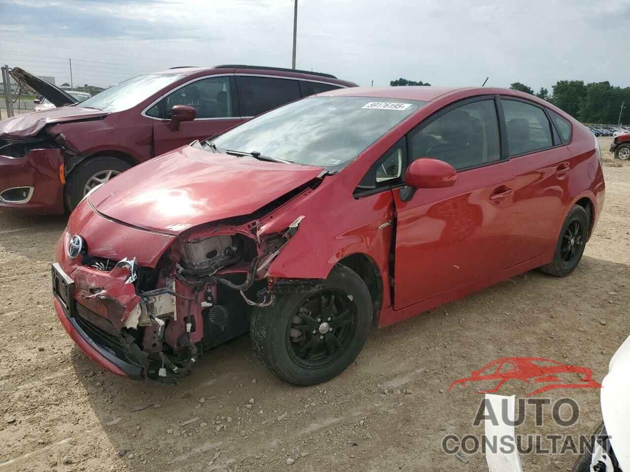 TOYOTA PRIUS 2012 - JTDKN3DU6C5461168
