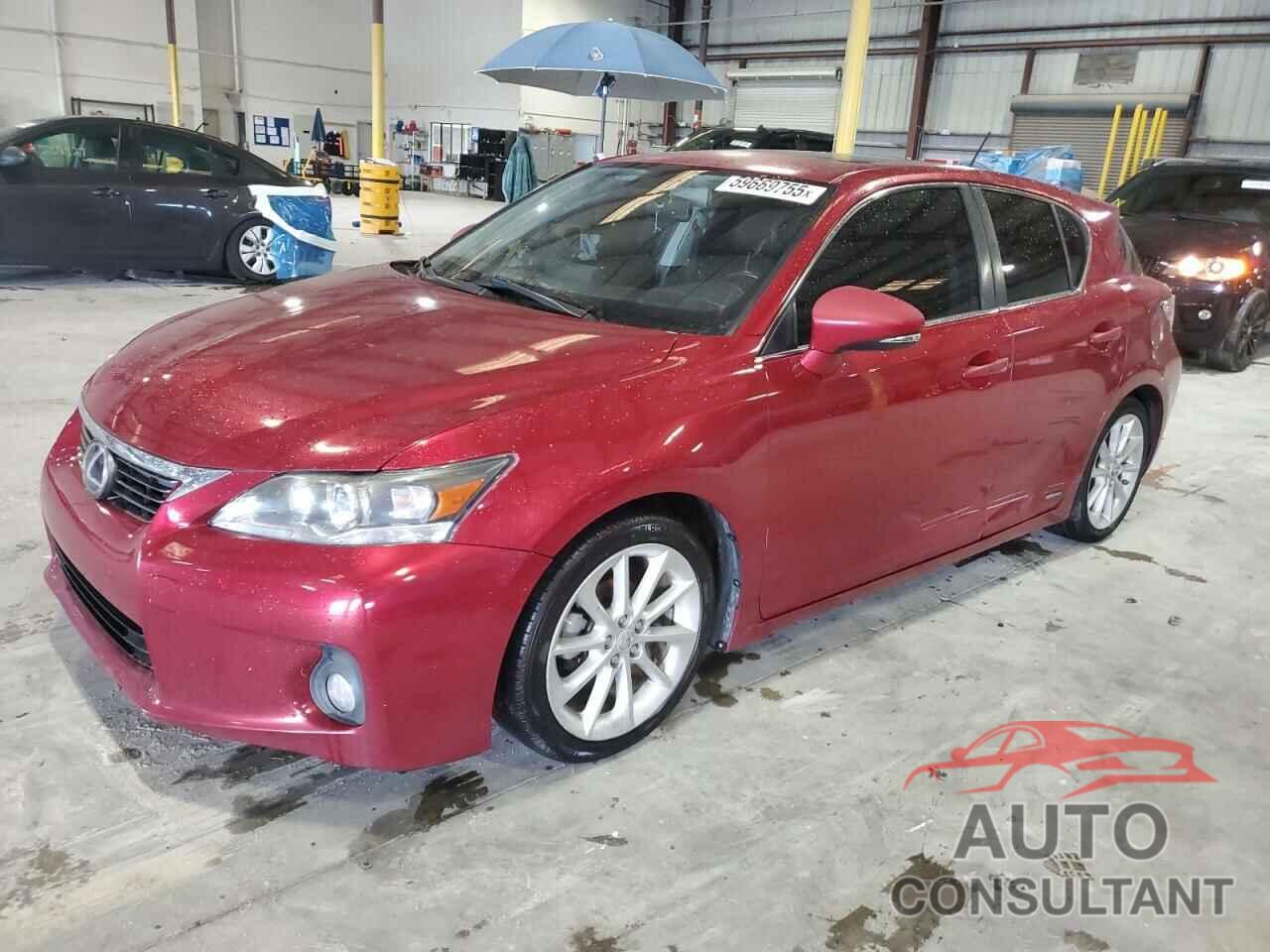 LEXUS CT 200 2011 - JTHKD5BH8B2033847