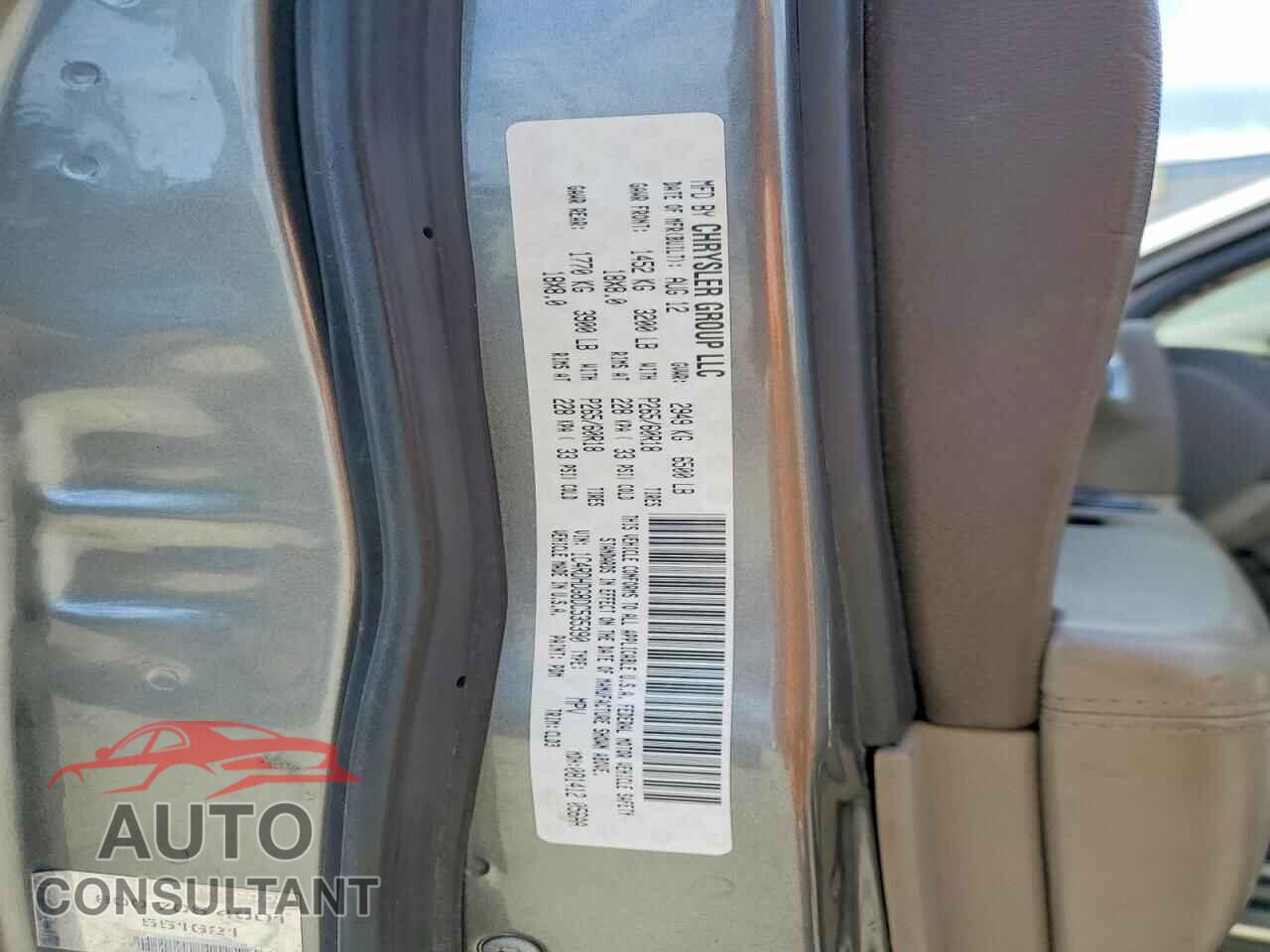 DODGE DURANGO 2013 - 1C4RDHDG8DC535390