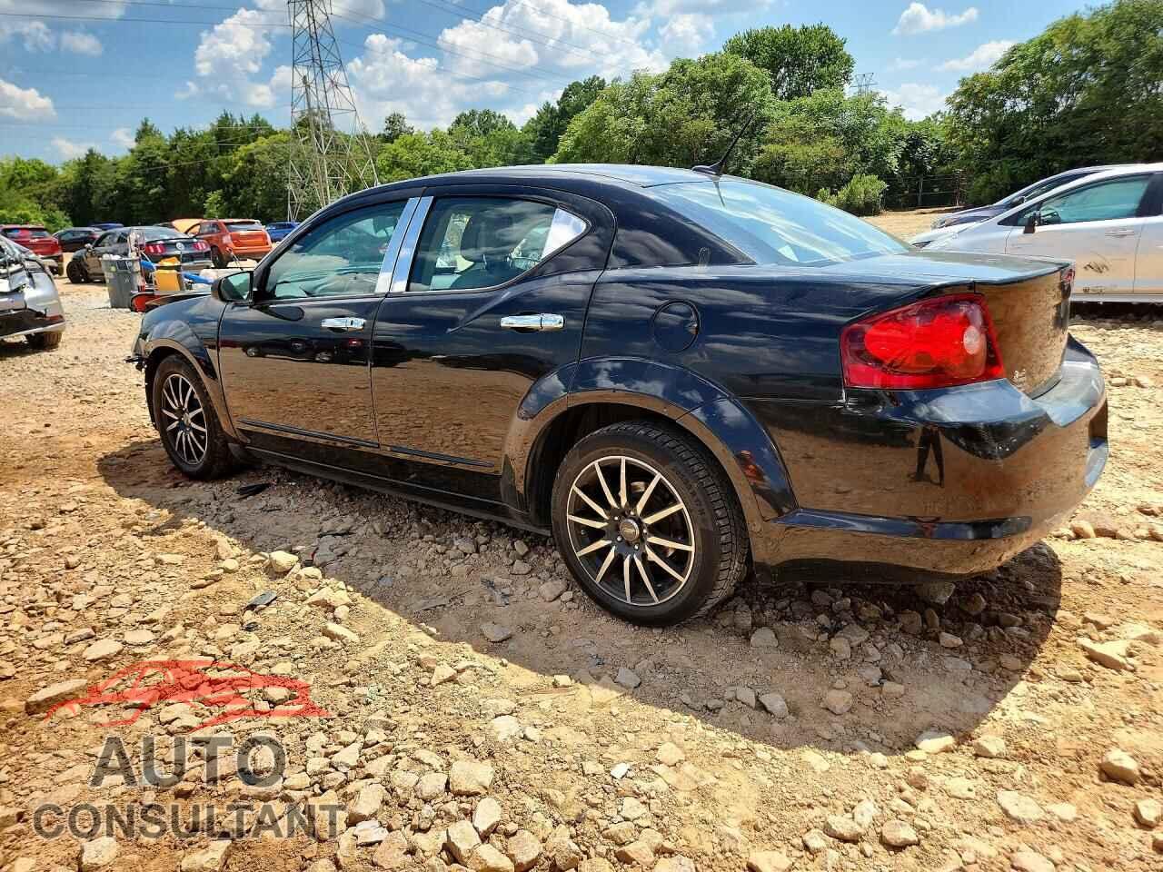 DODGE AVENGER 2012 - 1C3CDZCB7CN157314