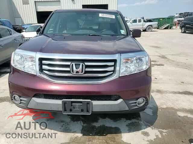 HONDA PILOT 2013 - 5FNYF3H50DB036314
