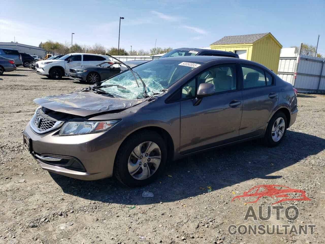 HONDA CIVIC 2013 - 2HGFB2F50DH517143