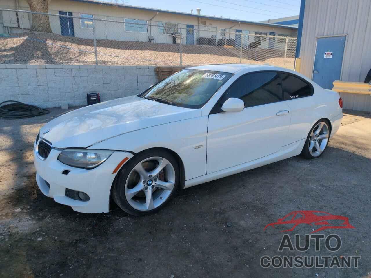 BMW 3 SERIES 2012 - WBAKG7C53CE803457