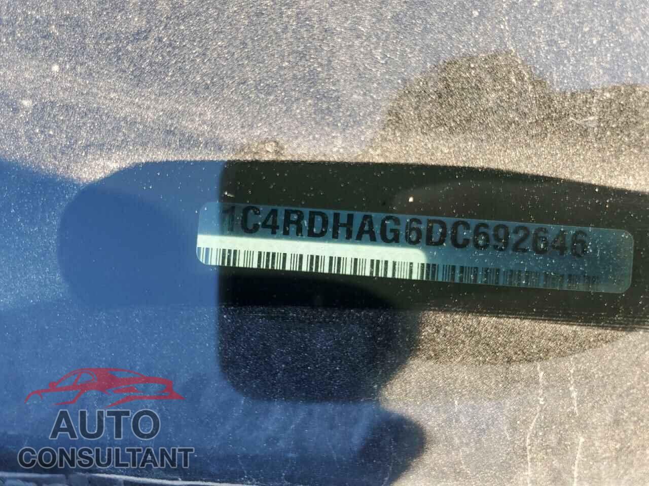 DODGE DURANGO 2013 - 1C4RDHAG6DC692646
