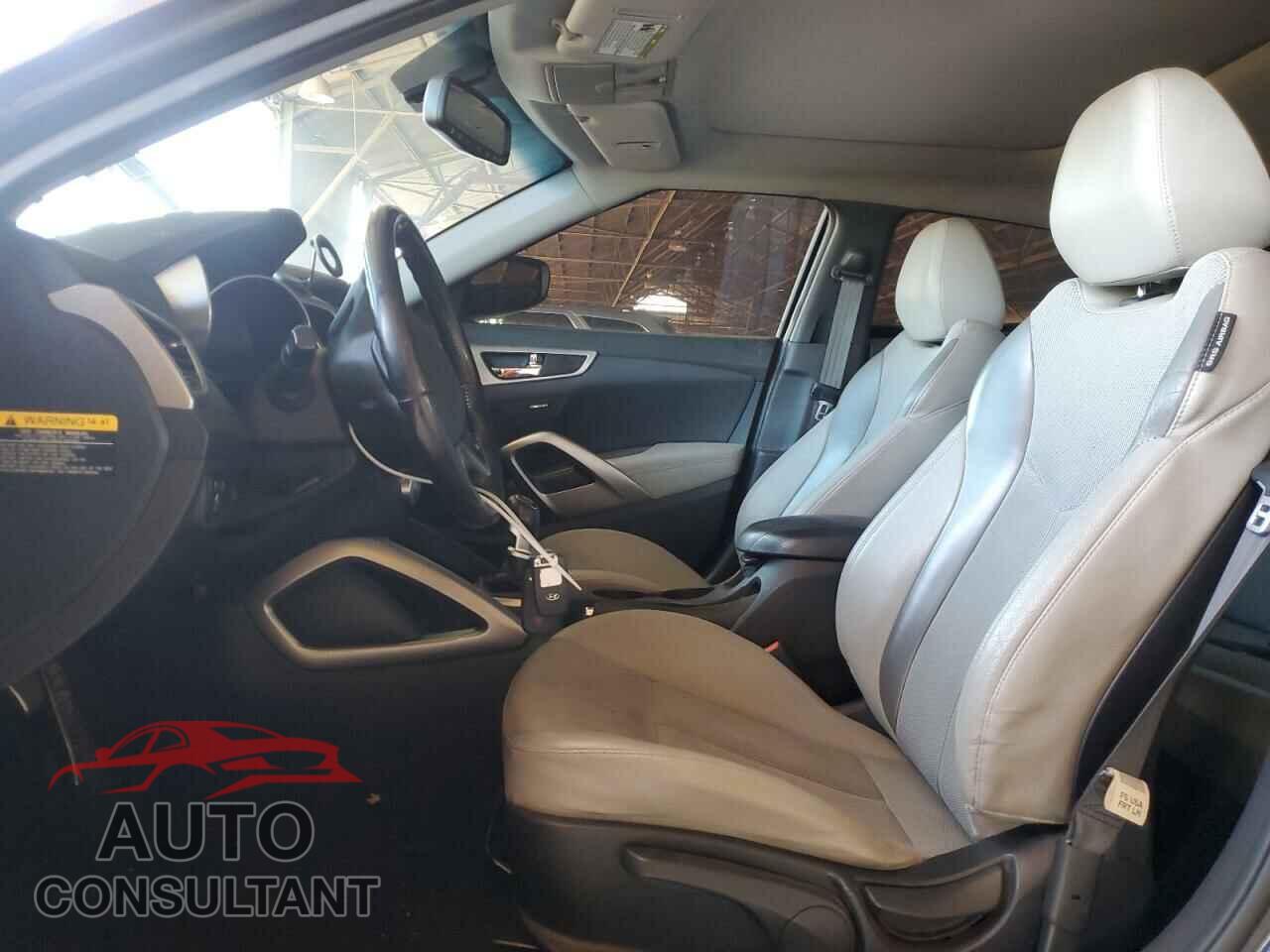 HYUNDAI VELOSTER 2013 - KMHTC6AD0DU151391