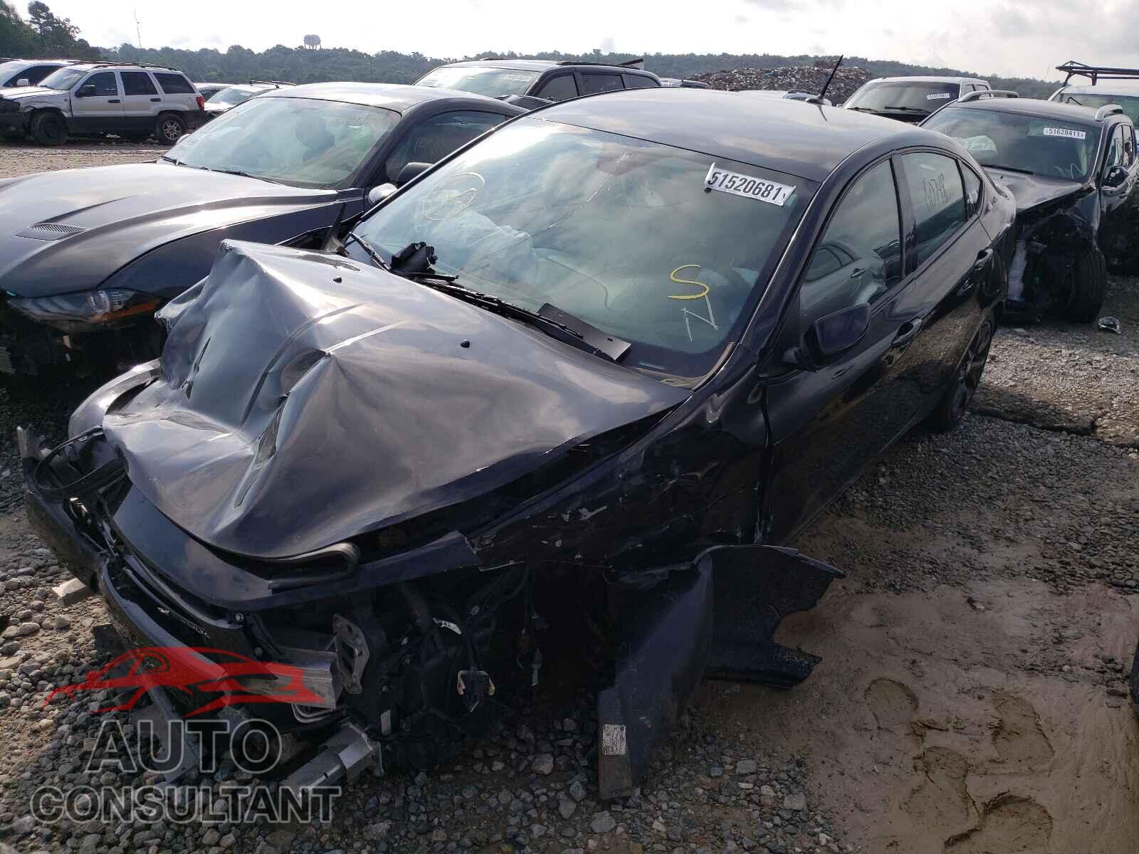 DODGE DART 2016 - 1C3CDFAA3GD533592