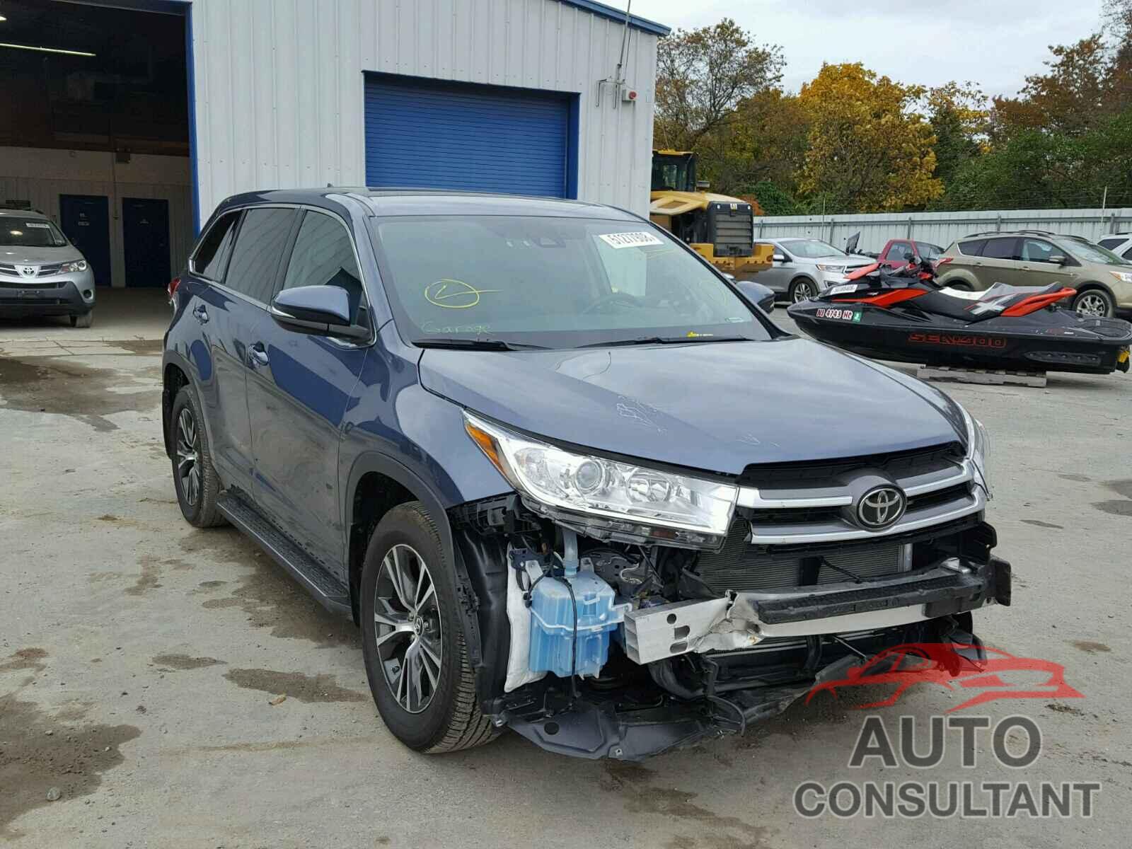 TOYOTA HIGHLANDER 2018 - 5TDBZRFH4JS840457