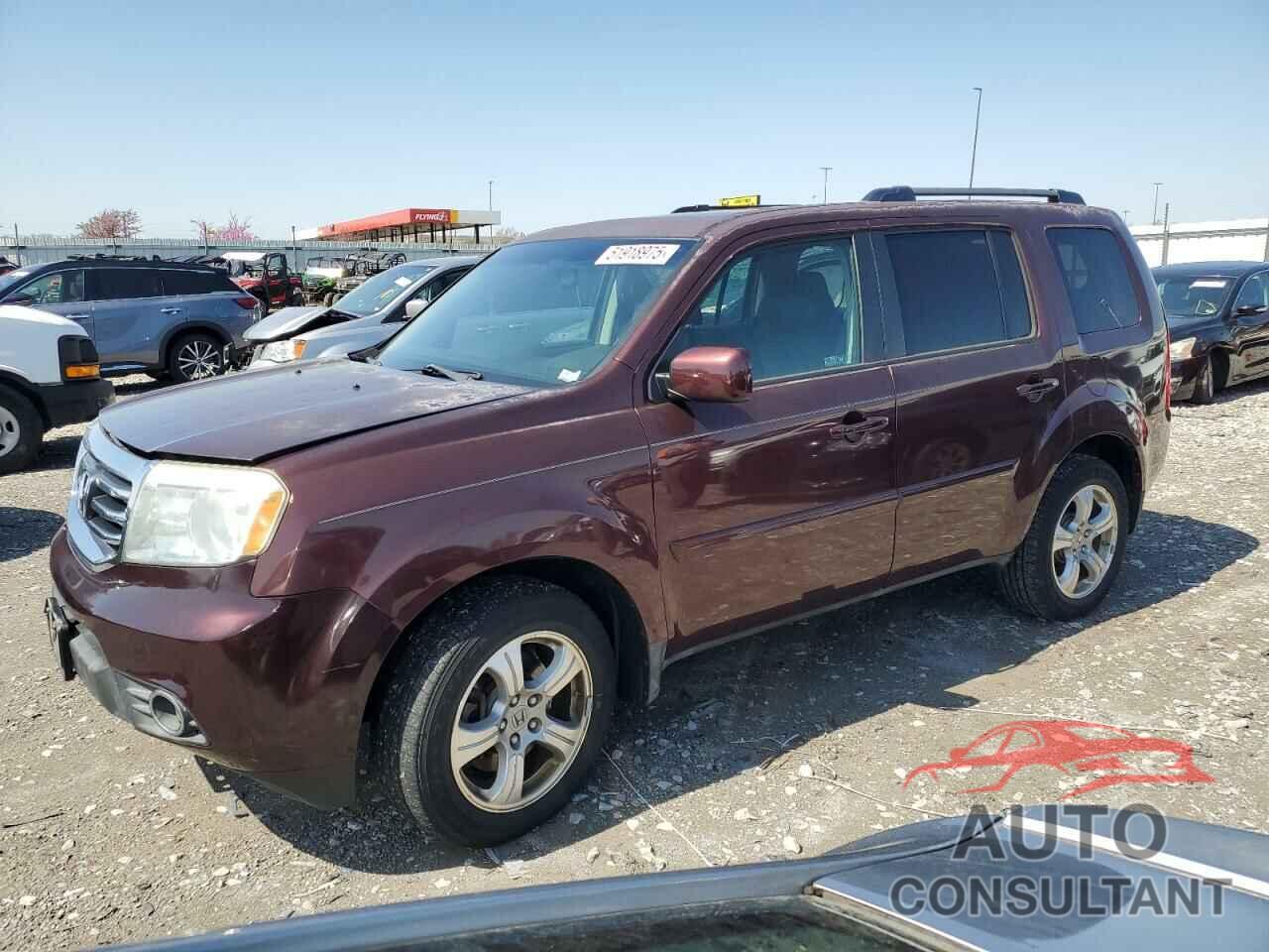 HONDA PILOT 2012 - 5FNYF4H51CB080729