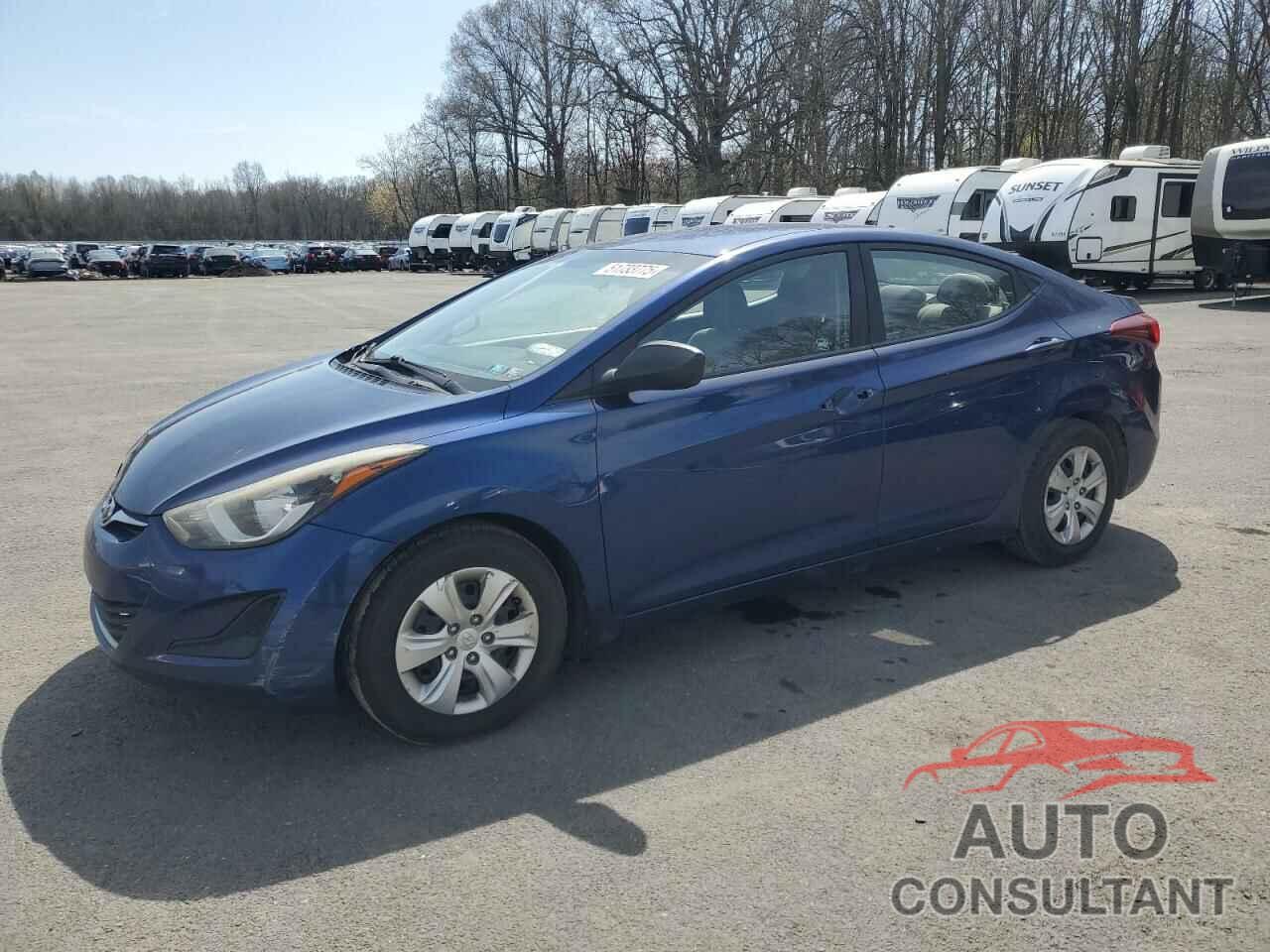 HYUNDAI ELANTRA 2016 - 5NPDH4AE8GH671103