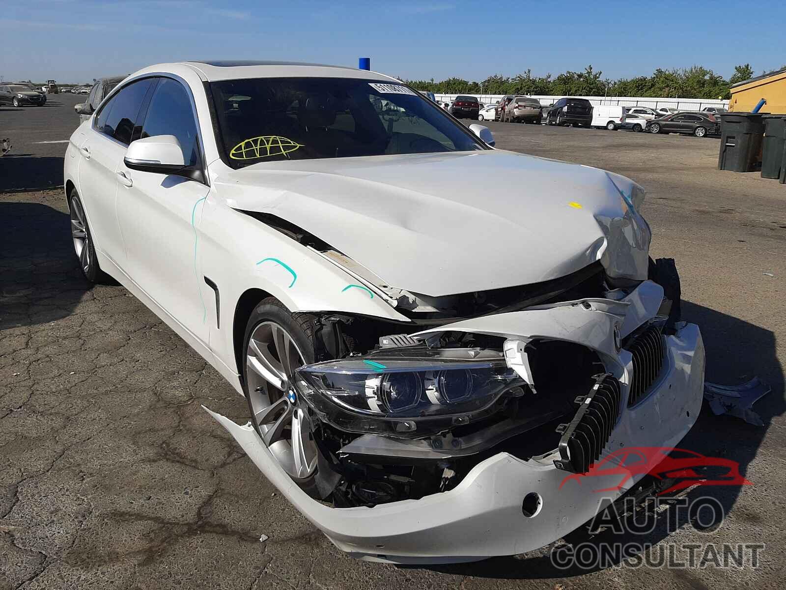 BMW 4 SERIES 2018 - WBA4J1C57JBG77631